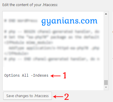 how to disable directory browsing